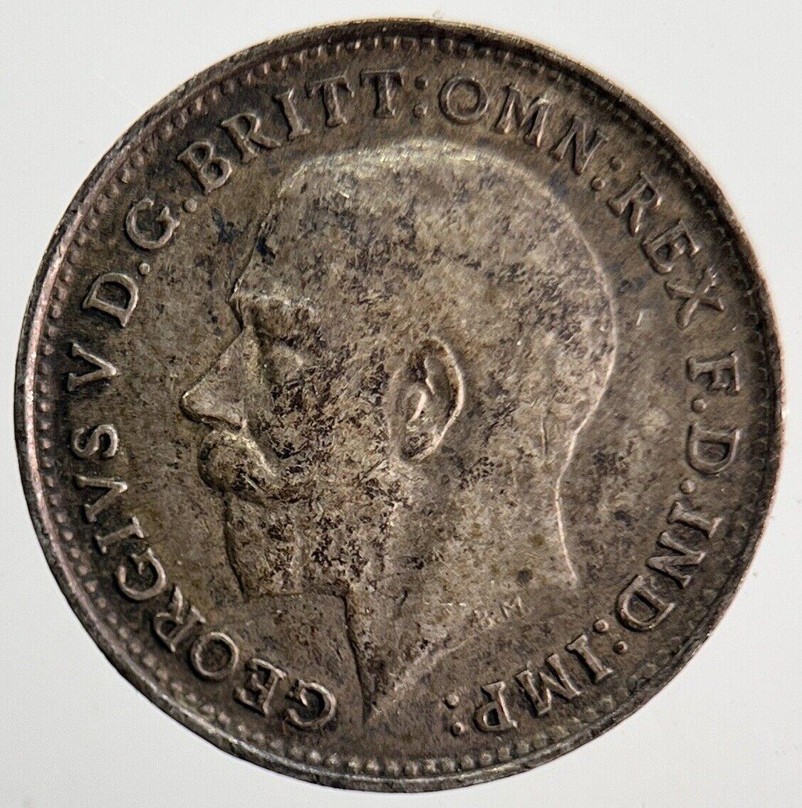 1918 George V Threepence Silver Coin | Fine Collectable Grade | a6292