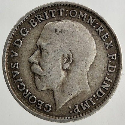 1918 George V Threepence Silver Coin | Fine Collectable Grade