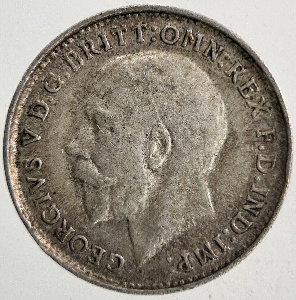 1918 George V Threepence Silver Coin | Fine Collectable Grade