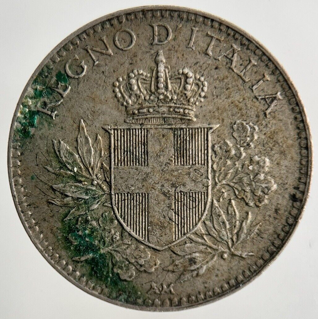 1918 Italy 20 Centesimi Coin | Fine Collectable Grade