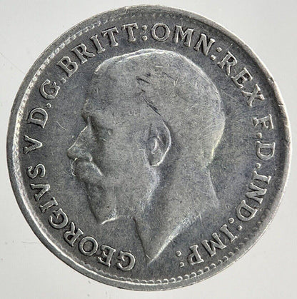 1918 George V Threepence Silver Coin | Fine Collectable Grade