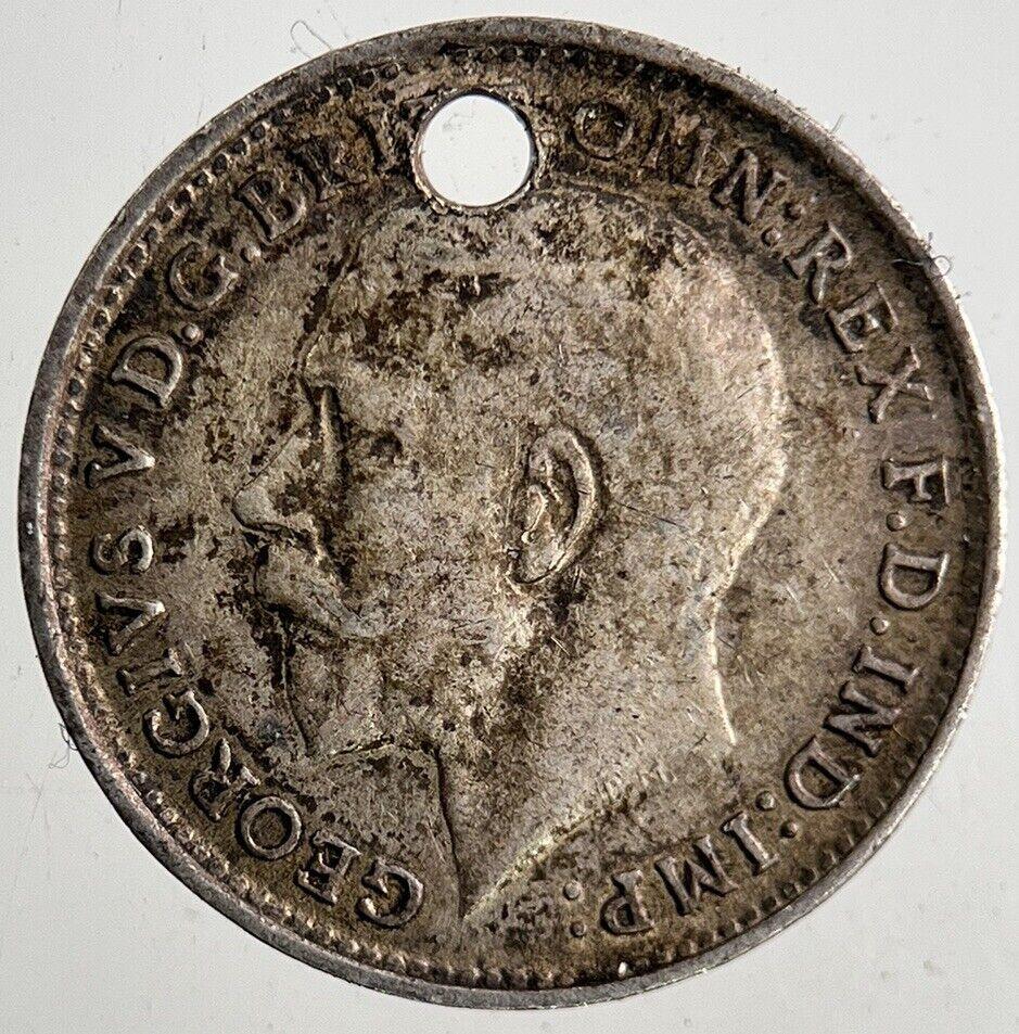 1918 George V Threepence Silver Coin | Fine Collectable Grade