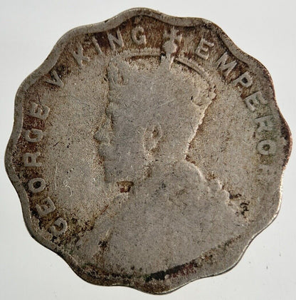 1918 India 1 Anna Coin | Fair Grade