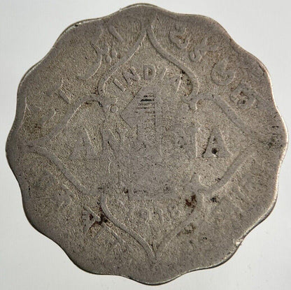 1918 India 1 Anna Coin | Fair Grade