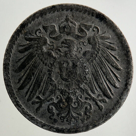 1918 Germany 5 Pfennig Coin | Fine Collectable Grade