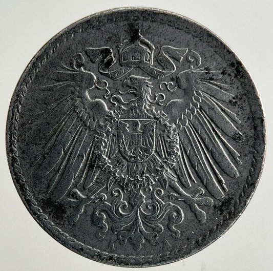 1918 Germany 5 Pfennig Coin | Fine Collectable Grade