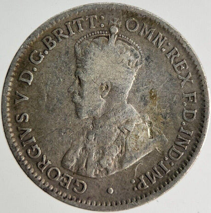 1918-M Australia Threepence Silver Coin | Collectable Grade