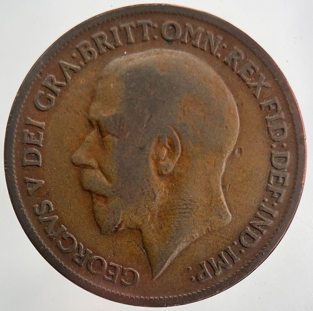 1918-KN George V One Penny Coin | Collectable Grade