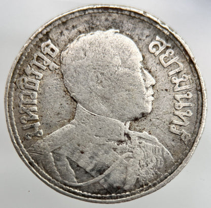 1919 2 Salung 1/2 Baht Rama VI Silver Coin | Collectable Grade | a1595