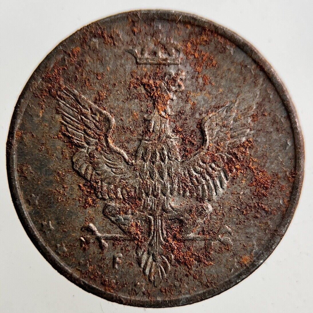 1918 Poland 5 Fenigow Coin | Fine Collectable Grade