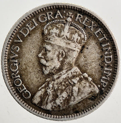 1919 Canada 10 Cents Silver Coin | Fine Collectable Grade | a5442