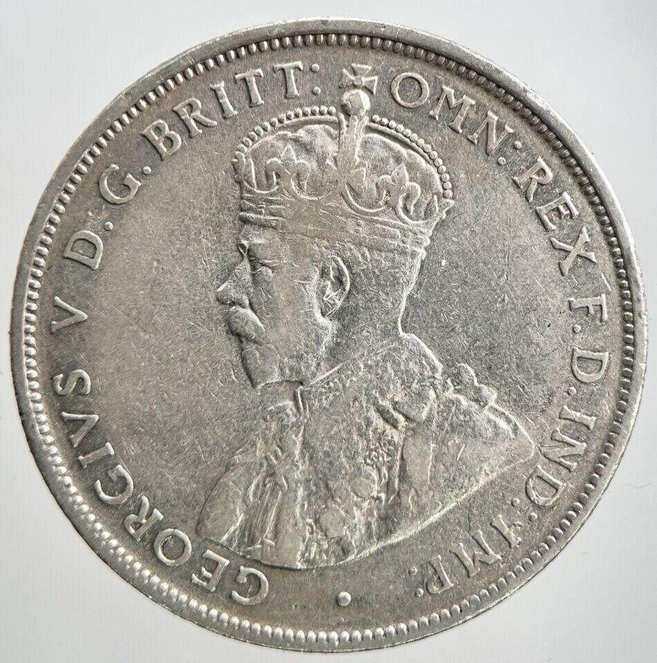 1918-M Australia Florin Silver Coin | Fine Collectable Grade | a2146