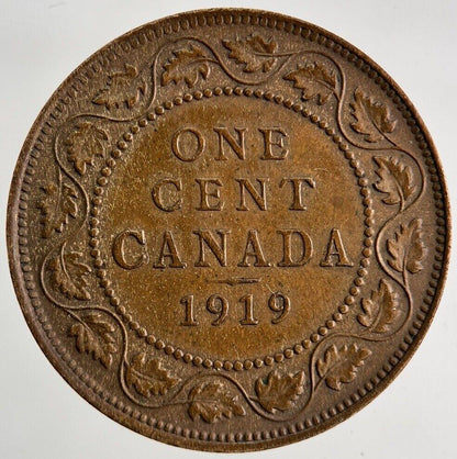 1919 Canada One Cent Coin | Fine Collectable Grade
