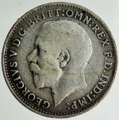 1919 George V Silver Threepence Coin | Fine Collectable Grade