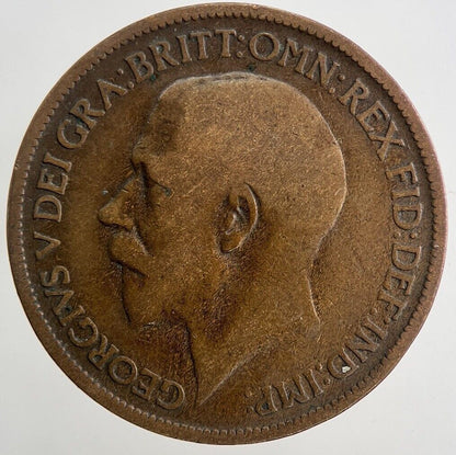 1919 George V Half-Penny Coin | Collectable Grade