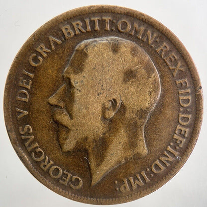 1919 George V One Penny Coin | Collectable Grade