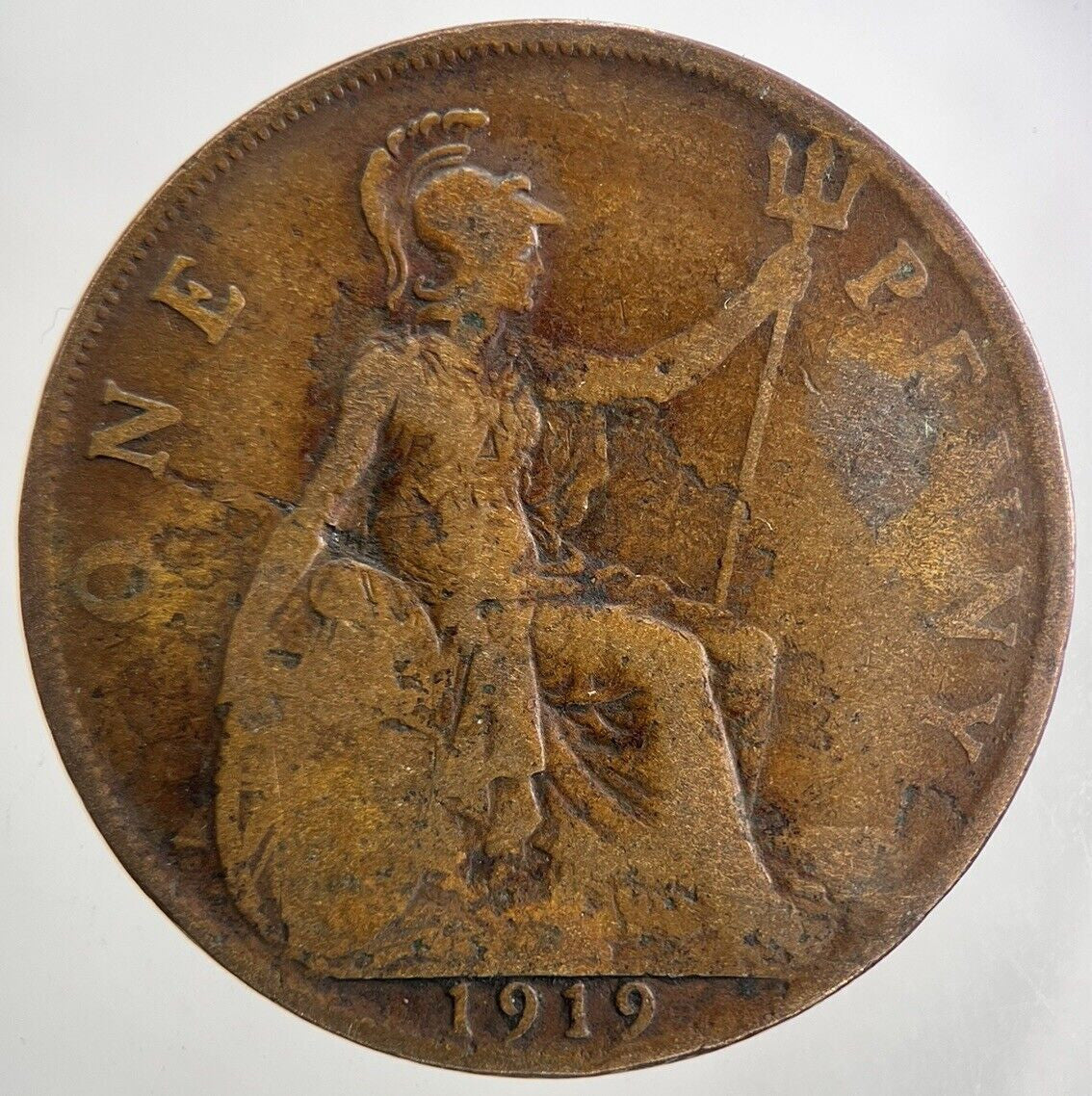 1919 George V One Penny Coin | Collectable Grade