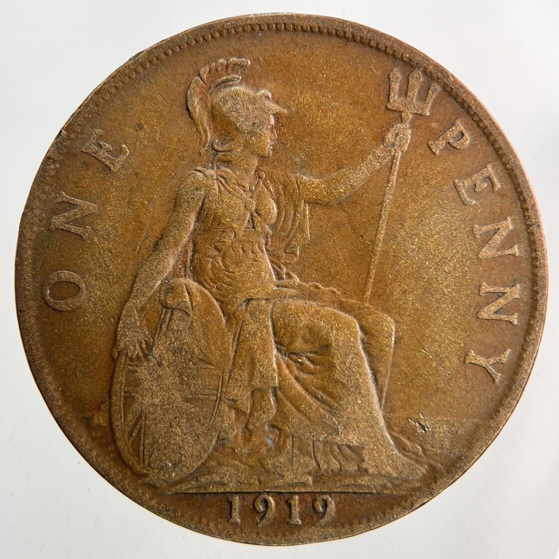 1919 George V One Penny Coin | Collectable Grade