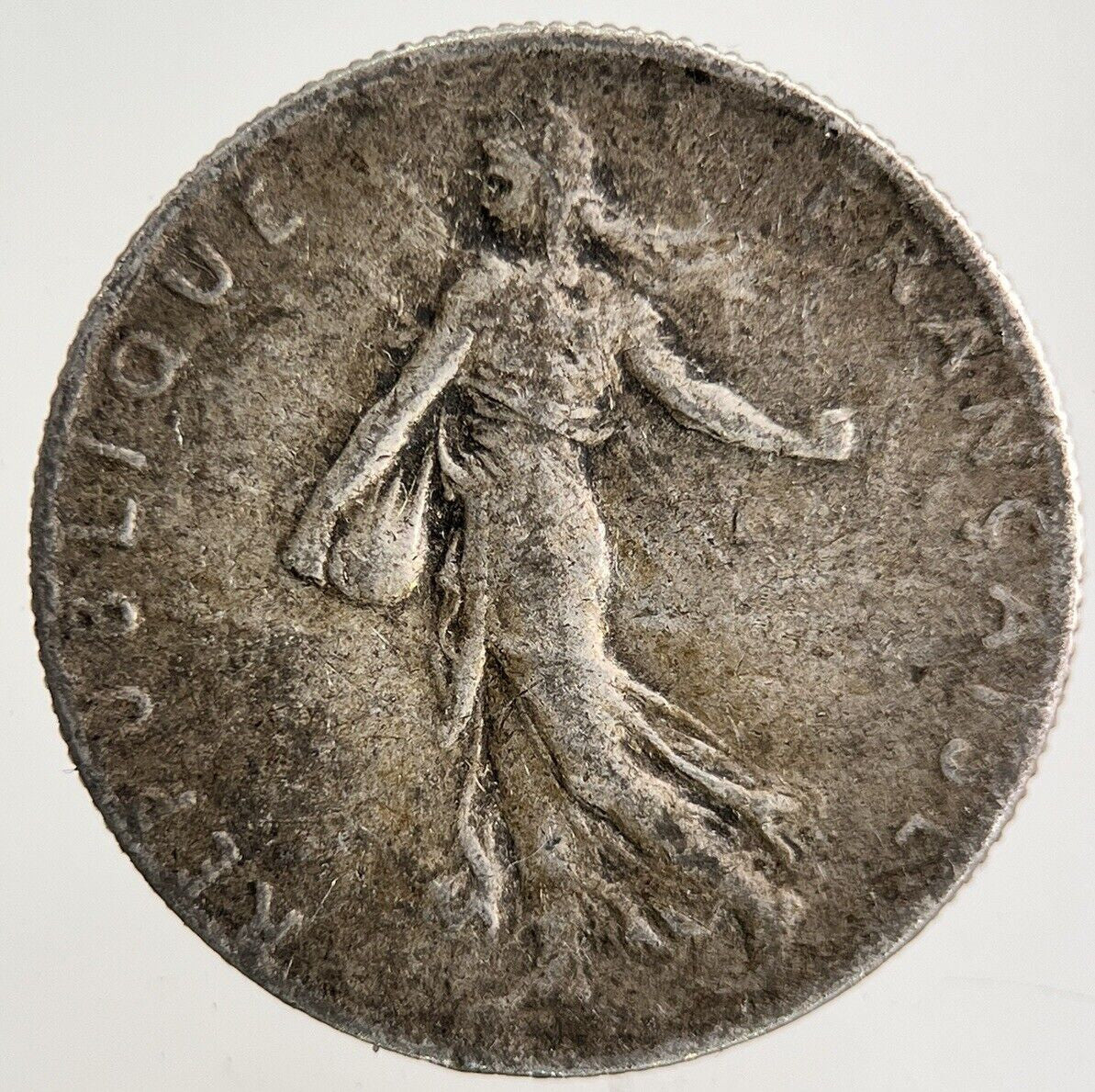 1919 France 50 Centimes Silver Coin | Collectable Grade