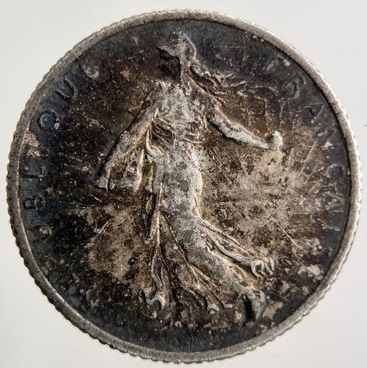 1919 France 1 Franc Silver Coin | Fine Collectable Grade