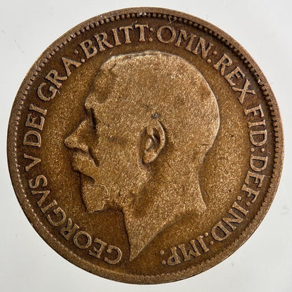 1919 George V Half-Penny Coin | Collectable Grade