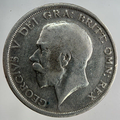1919 George V Half-Crown Silver Coin | Fine Collectable Grade
