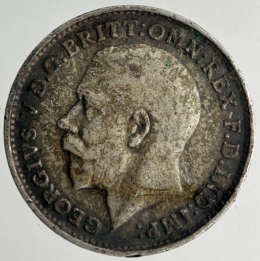 1919 George V Threepence Silver Coin | Fine Collectable Grade