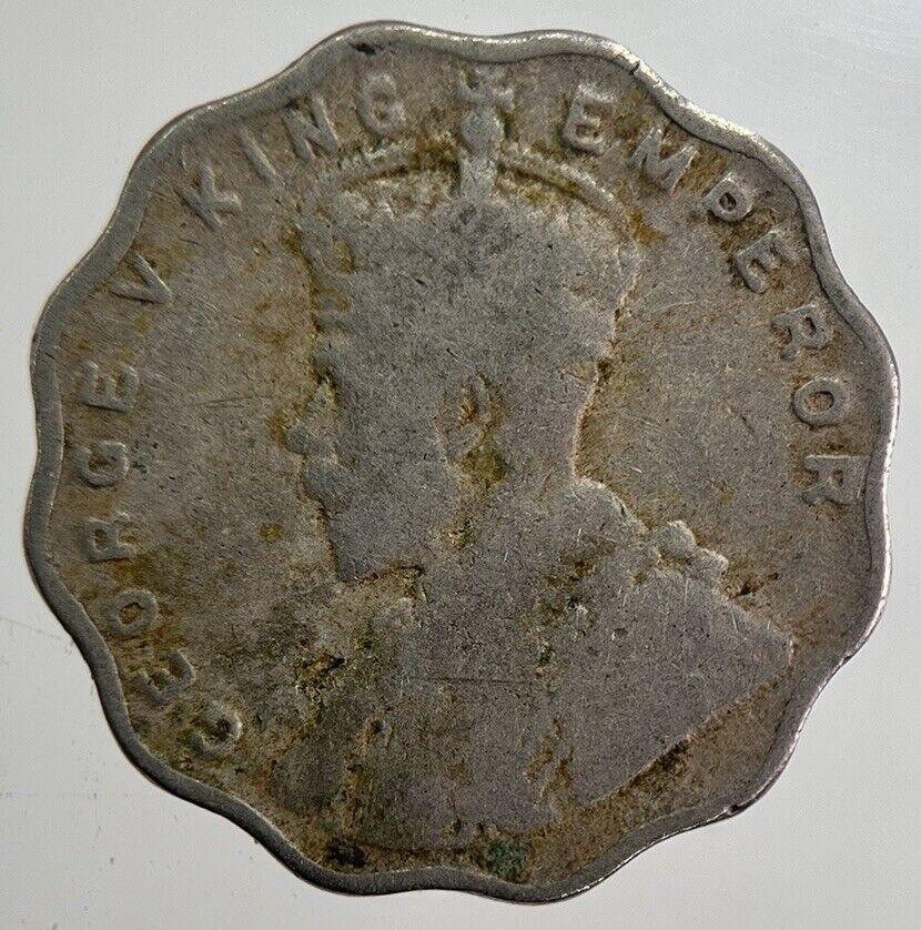 1919 India 1 One Anna Coin | Fair Grade | a4838