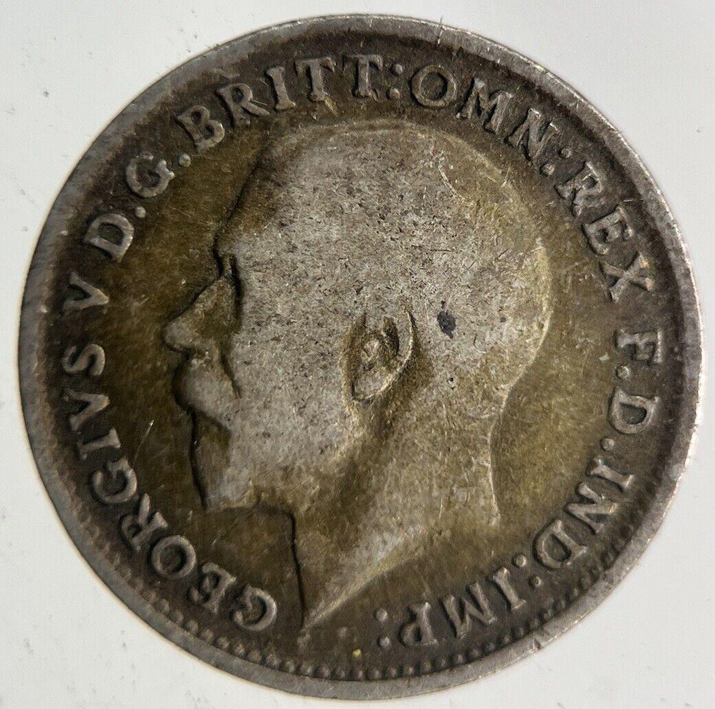 1919 George V Threepence Silver Coin | Fine Collectable Grade