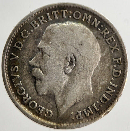 1919 George V Threepence Silver Coin | Very High Grade | a8567