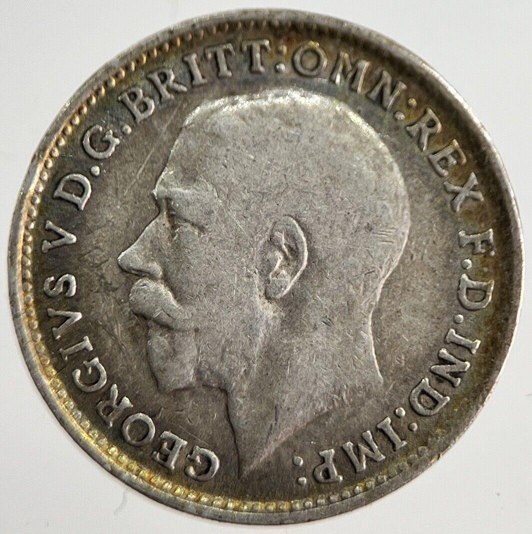 1919 George V Threepence Silver Coin | Very High Grade | a8566