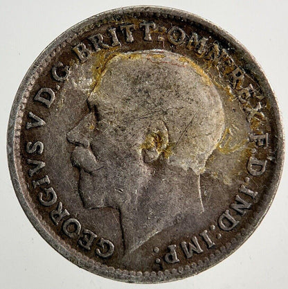 1919 George V Threepence Silver Coin | Fine Collectable Grade