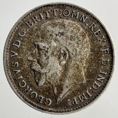 1919 George V Threepence Silver Coin | Fine Collectable Grade