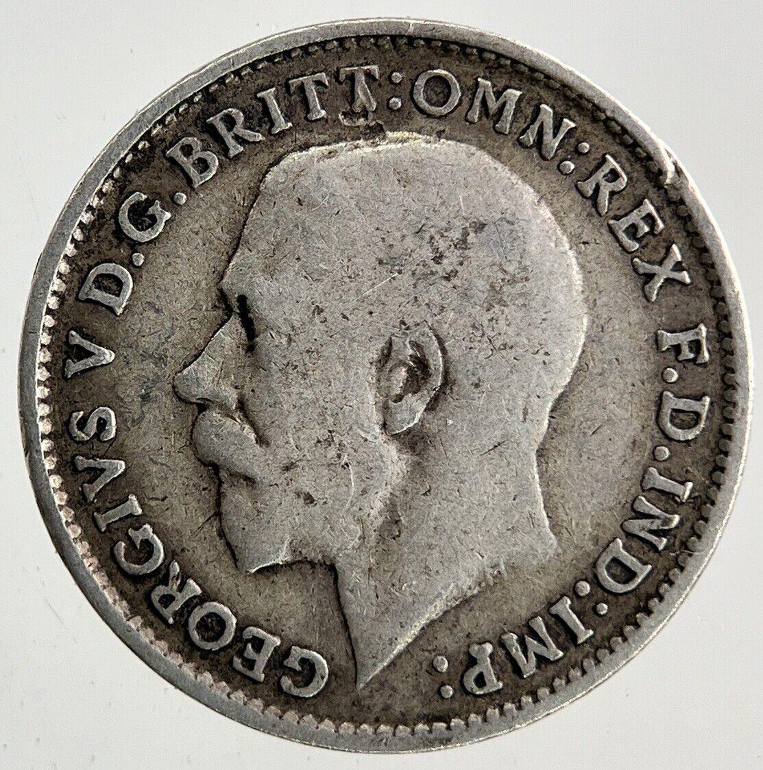 1919 George V Threepence Silver Coin | Fine Collectable Grade
