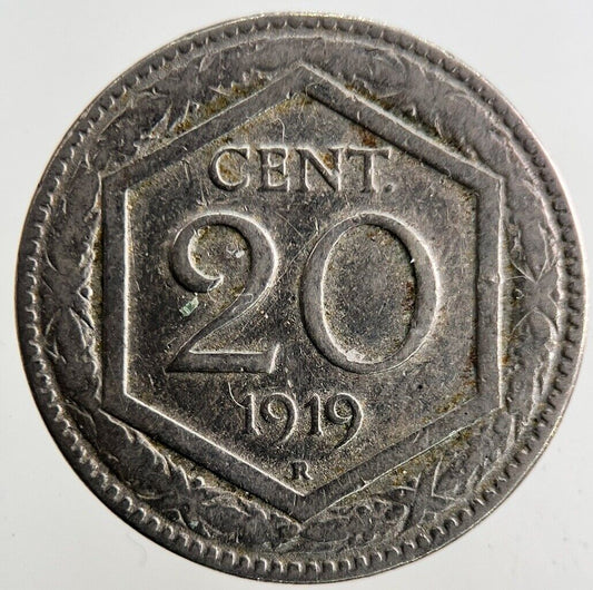 1919 Italy 20 Centesimi Coin | Fine Collectable Grade