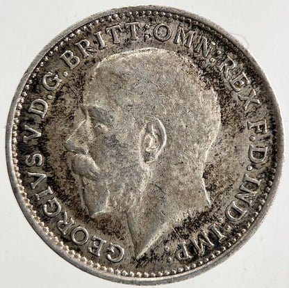 1919 George V Threepence Silver Coin | Very High Grade