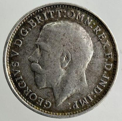 1919 George V Threepence Silver Coin | Fine Collectable Grade