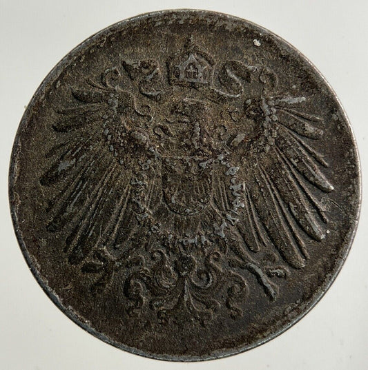 1919 Germany 5 Pfennig Coin | Fine Collectable Grade