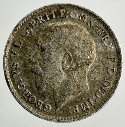 1919 George V Threepence Silver Coin | Fine Collectable Grade