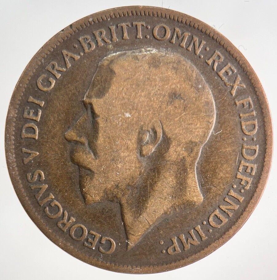 1919-H George V One Penny Coin | Collectable Grade