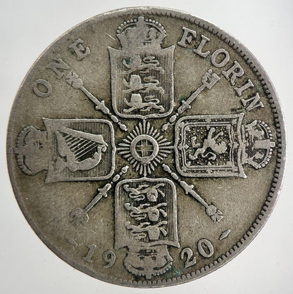 1920 George V Florin Silver Coin | Collectable Grade