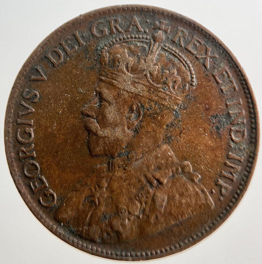 1920 Canada One Cent Coin | Fine Collectable Grade | a7260