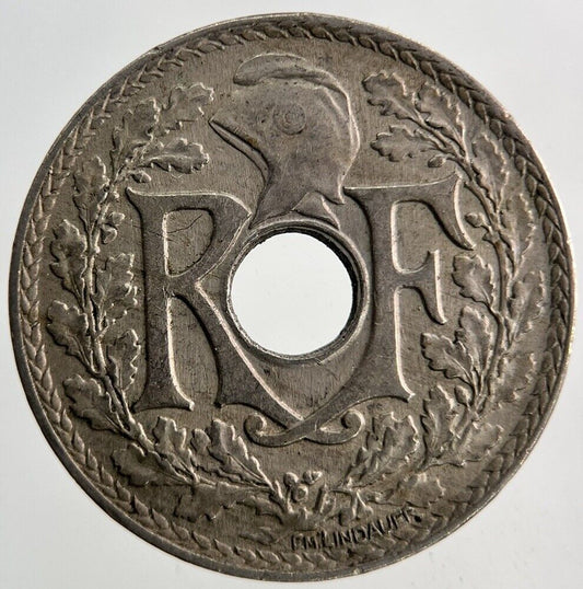 1920 France 25 Centimes Coin | Fine Collectable Grade