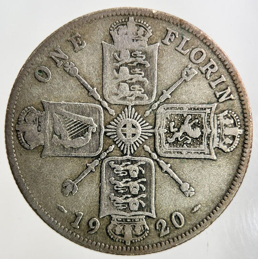 1920 George V Florin Silver Coin | Collectable Grade
