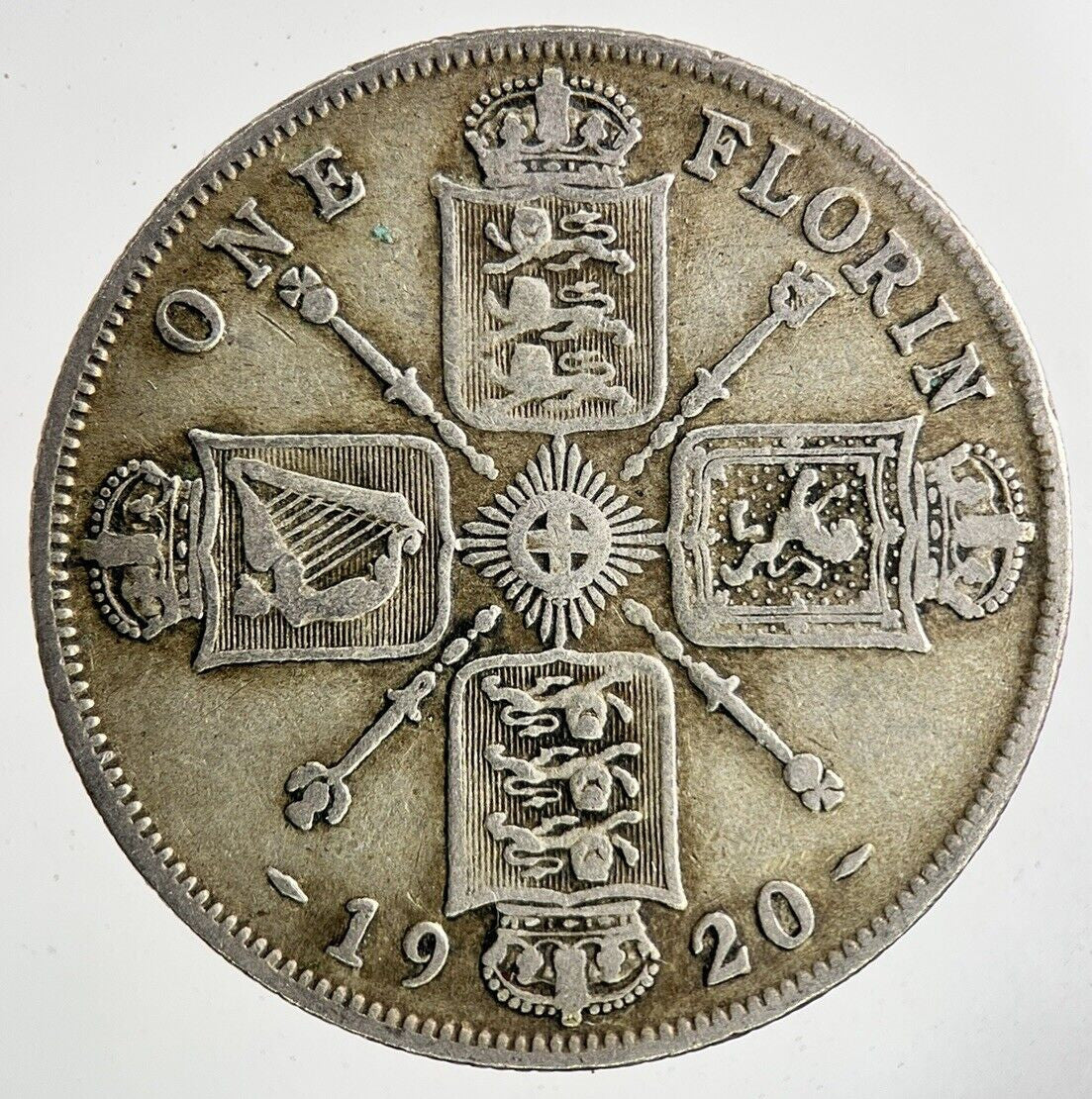 1920 George V Florin Silver Coin | Collectable Grade
