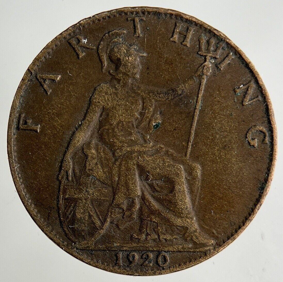 1920 George V Farthing Coin | Collectable Grade