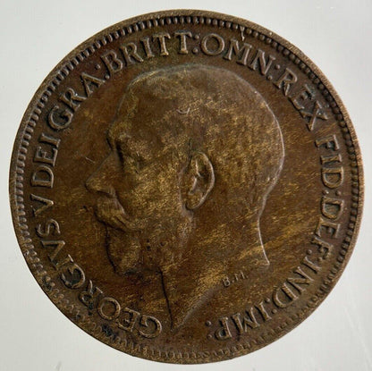 1920 George V Farthing Coin | Fine Collectable Grade