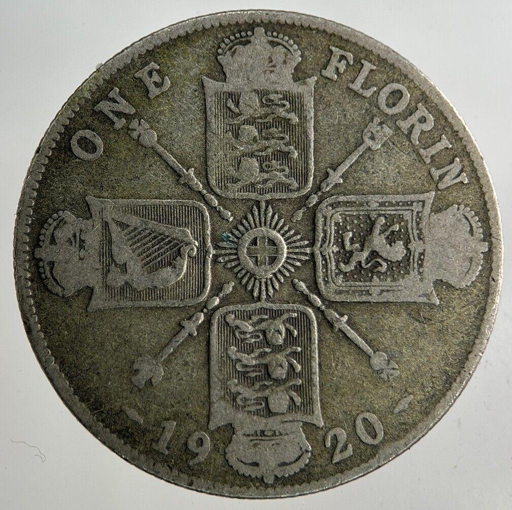 1920 George V Florin Silver Coin | Collectable Grade