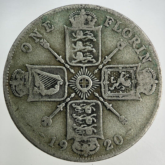 1920 George V Florin Silver Coin | Collectable Grade