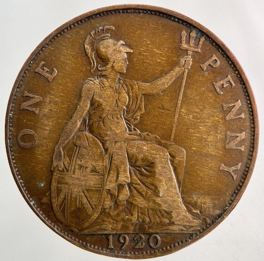 1920 George V One Penny Coin | Fine Collectable Grade